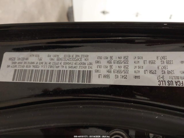 3C4PDDEG2HT615499 Dodge Journey Gt Awd