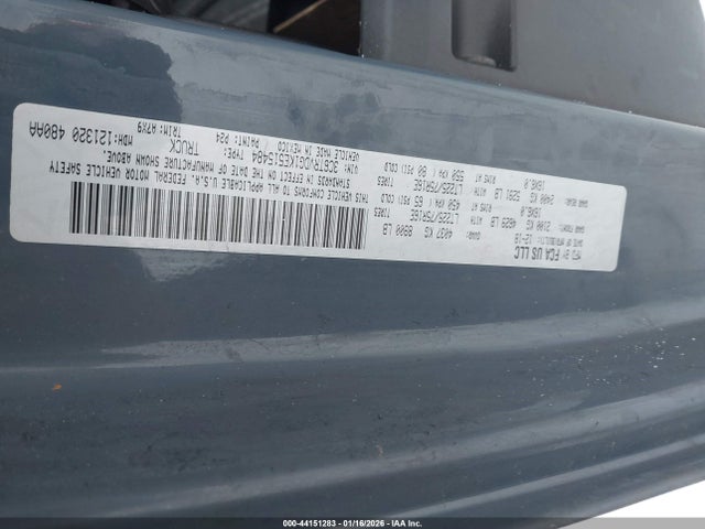 Aukcja sprzedaży 2019 Ram Promaster 2500 High Roof 159 Wb, vin: 3C6TRVDG1KE515484, numer aukcji: 44151283