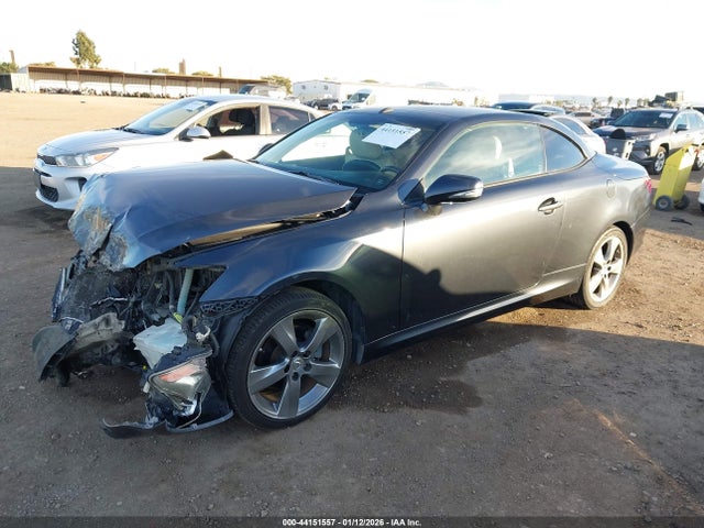 44151557 :رقم المزاد ، JTHFF2C29A2501880 vin ، 2010 Lexus Is 250c مزاد بيع