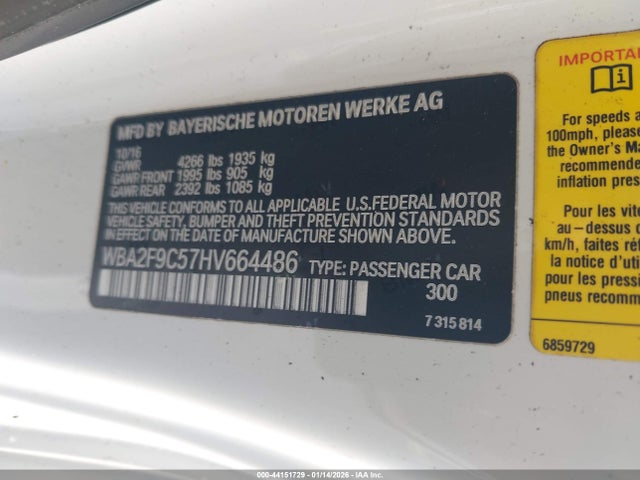 2017 BMW 230I WBA2F9C57HV664486 Photo 8