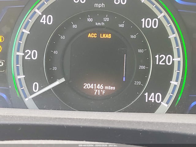 JHMCR6F73HC009651 Honda Accord Hybrid Touring