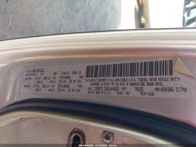 1C6RR7LT5GS104856 RAM 1500 Big Horn