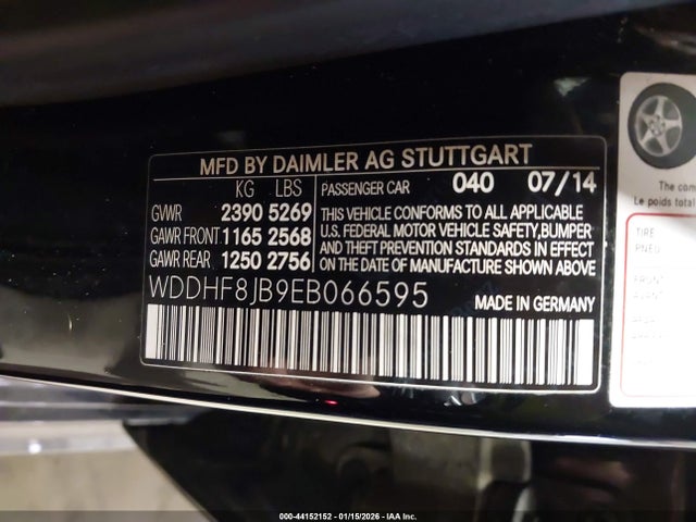 Mercedes-Benz E 350 4matic 2014 WDDHF8JB9EB066595 Image 9