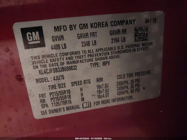 2018 BUICK ENCORE KL4CJFSB3JB699832 Photo 8