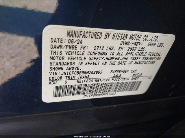 2024 NISSAN ARIYA JN1CF0BB9RM742903 Photo 8