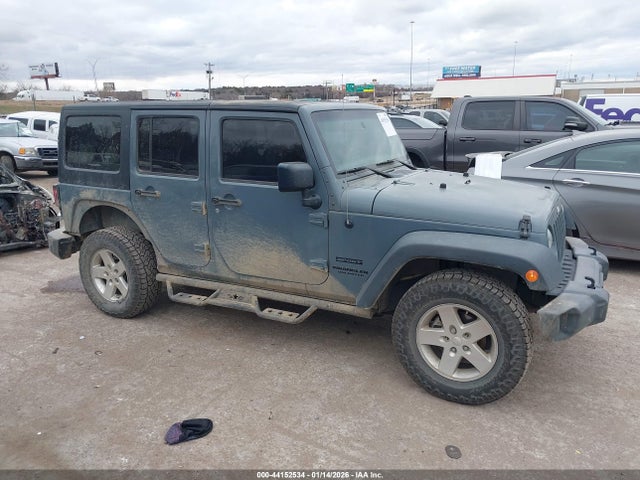 2015 Jeep Wrangler Unlimited Sport მანქანა იყიდება აუქციონზე, vin: 1C4BJWDG5FL689167, აუქციონის ნომერი: 44152534