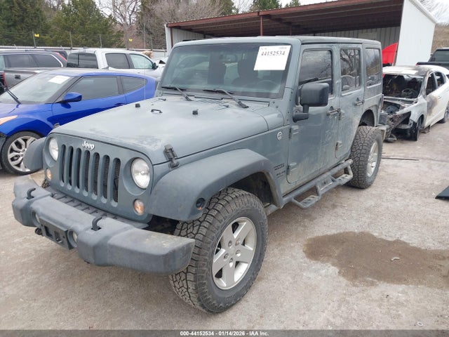 2015 Jeep Wrangler Unlimited Sport მანქანა იყიდება აუქციონზე, vin: 1C4BJWDG5FL689167, აუქციონის ნომერი: 44152534