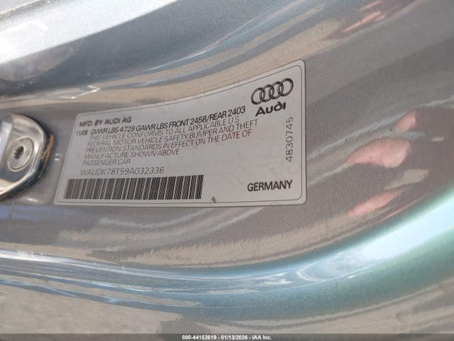 2009 AUDI A5 WAUDK78T59A032336 Photo 8