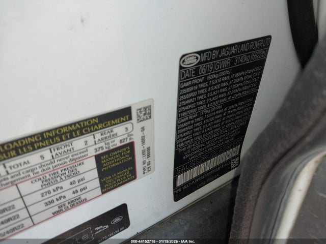 Land Rover Range Rover Hse 2020 SALGS2RU2LA568686 Image 9