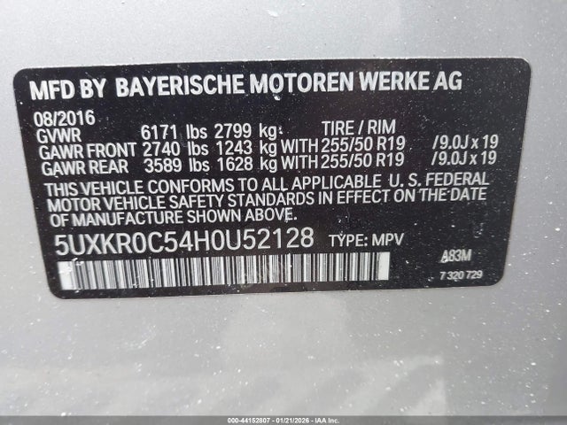 2017 BMW X5 5UXKR0C54H0U52128 Photo 8