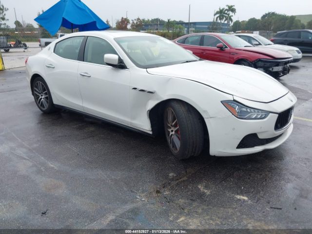 2015 MASERATI GHIBLI ZAM57RTA9F1137303