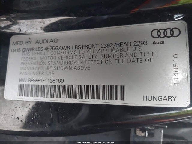 2015 AUDI A3 WAUBFGFF1F1128100 Photo 8