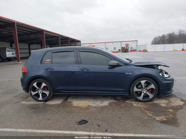 2017 Volkswagen Golf Gti Autobahn 4-door/s 4-door/se 4-door/sport 4-door მანქანა იყიდება აუქციონზე, vin: 3VW5T7AU9HM029414, აუქციონის ნომერი: 44152952