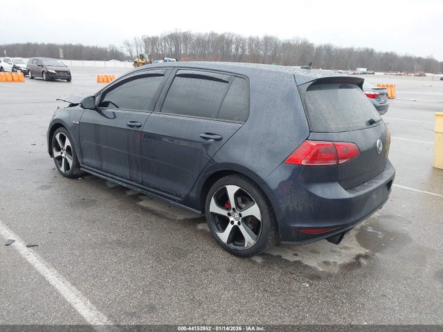 2017 Volkswagen Golf Gti Autobahn 4-door/s 4-door/se 4-door/sport 4-door მანქანა იყიდება აუქციონზე, vin: 3VW5T7AU9HM029414, აუქციონის ნომერი: 44152952