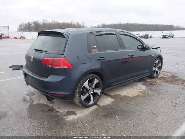 2017 Volkswagen Golf Gti Autobahn 4-door/s 4-door/se 4-door/sport 4-door მანქანა იყიდება აუქციონზე, vin: 3VW5T7AU9HM029414, აუქციონის ნომერი: 44152952