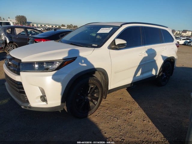 Aukcja sprzedaży 2019 Toyota Highlander Se, vin: 5TDJZRFH7KS608741, numer aukcji: 44153016