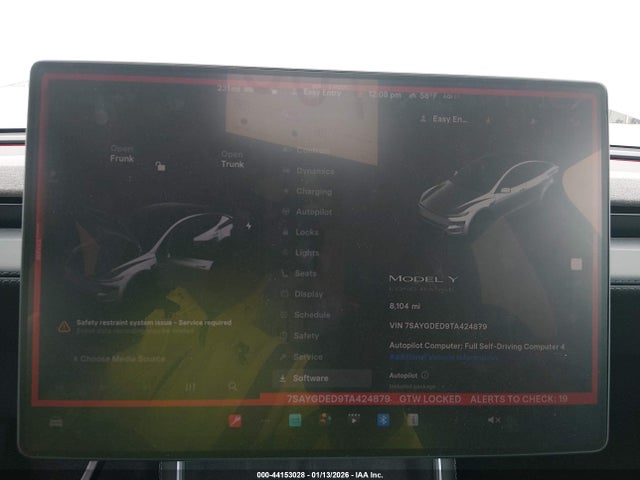 Aukcja sprzedaży 2026 Tesla Model Y Premium Rear-wheel Drive, vin: 7SAYGDED9TA424879, numer aukcji: 44153028
