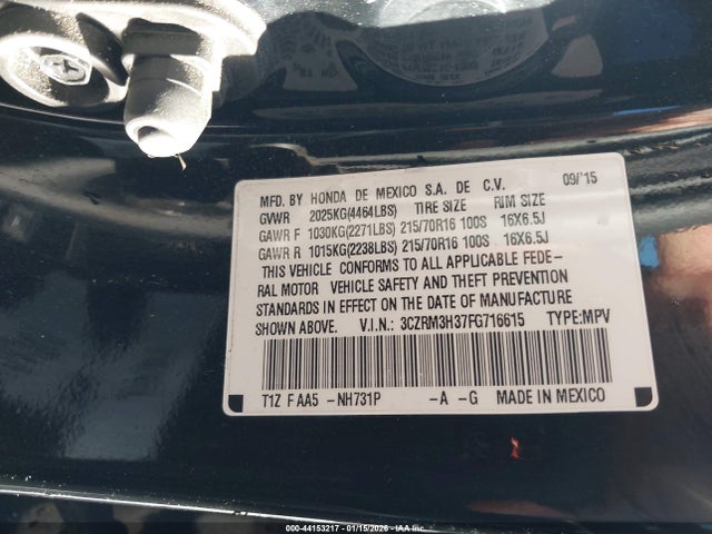 2015 HONDA CR-V 3CZRM3H37FG716615 Photo 8