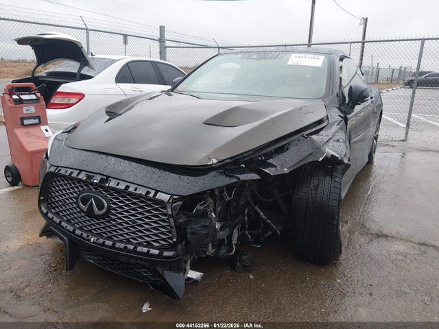 2022 Infiniti Q60 Luxe მანქანა იყიდება აუქციონზე, vin: JN1EV7KK1NM600477, აუქციონის ნომერი: 44153266