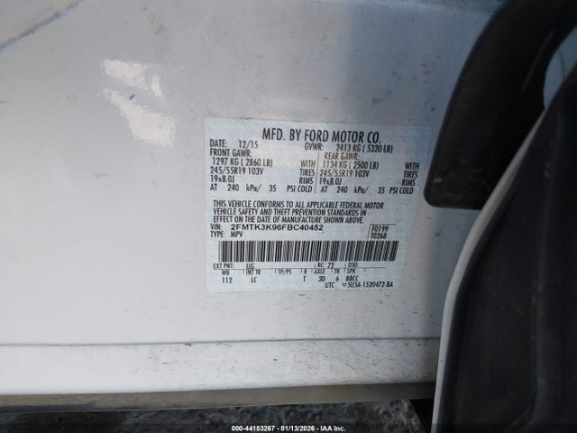 2015 FORD EDGE 2FMTK3K96FBC40452 Photo 8