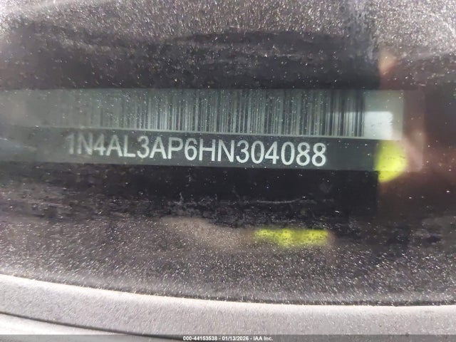1N4AL3AP6HN304088 Nissan Altima 2.5/2.5 S/2.5 Sl/2.5 Sr/2.5 Sv