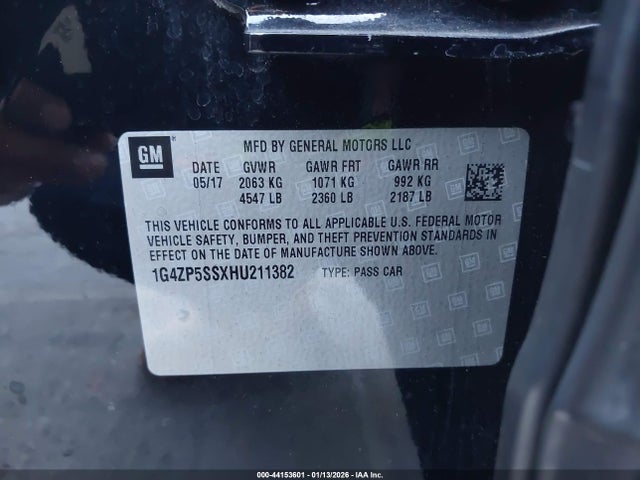 1G4ZP5SSXHU211382 Buick Lacrosse Essence