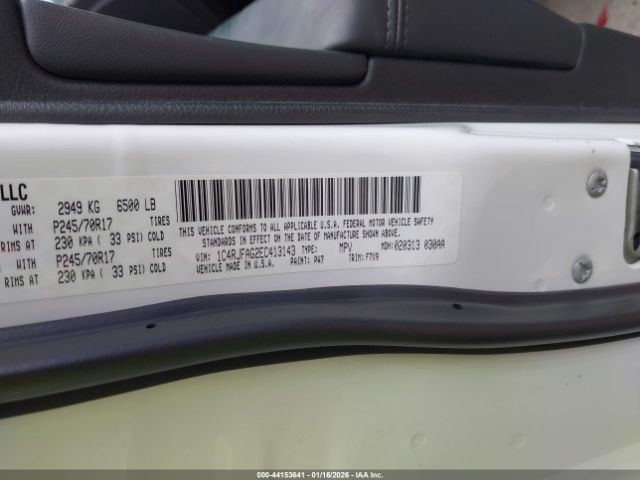 2014 JEEP GRAND CHEROKEE 1C4RJFAG2EC413143 Photo 8