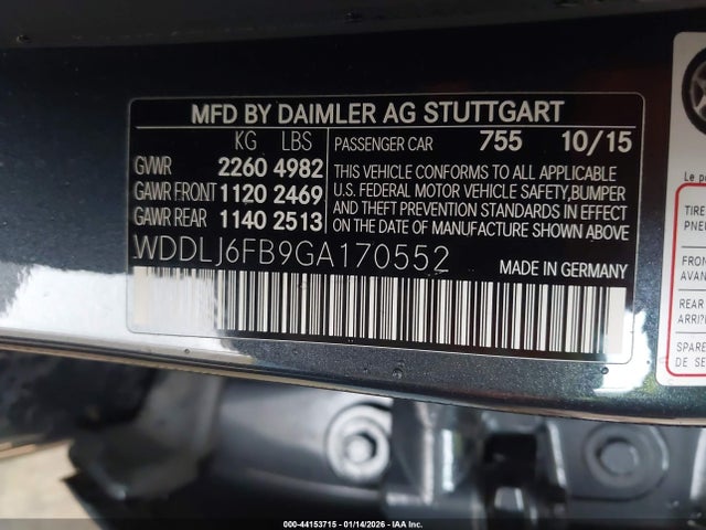 2016 MERCEDES-BENZ CLS 400 WDDLJ6FB9GA170552 Photo 8