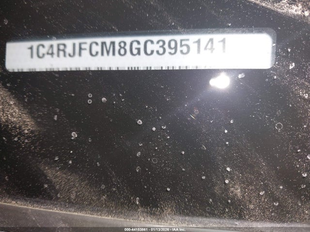 1C4RJFCM8GC395141 Jeep Grand Cherokee Overland