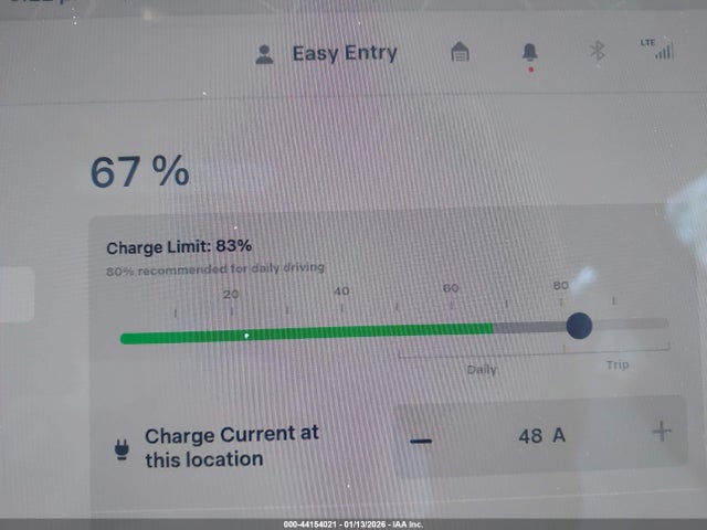44154021 :رقم المزاد ، 7SAYGAEE0SF251469 vin ، 2025 Tesla Model Y Long Range Dual Motor All-wheel Drive مزاد بيع