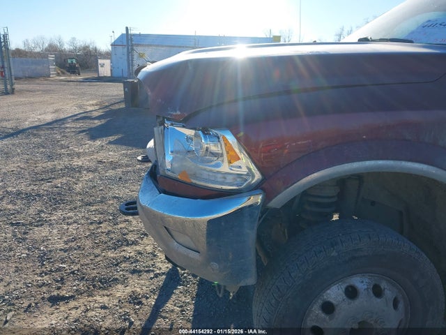 44154292 :رقم المزاد ، 3C63RRJL4JG154795 vin ، 2018 Ram 3500 Laramie  4x4 8' Box مزاد بيع
