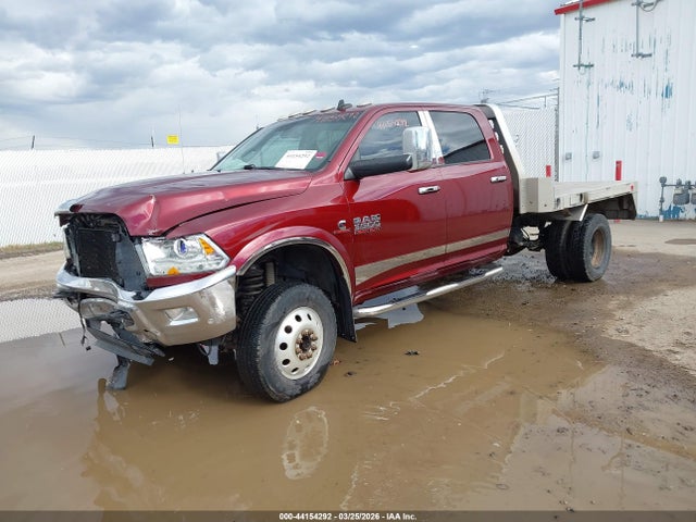 44154292 :رقم المزاد ، 3C63RRJL4JG154795 vin ، 2018 Ram 3500 Laramie  4x4 8' Box مزاد بيع