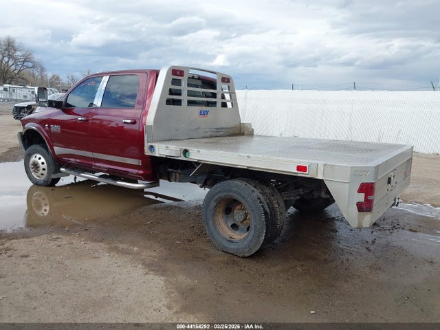 44154292 :رقم المزاد ، 3C63RRJL4JG154795 vin ، 2018 Ram 3500 Laramie  4x4 8' Box مزاد بيع