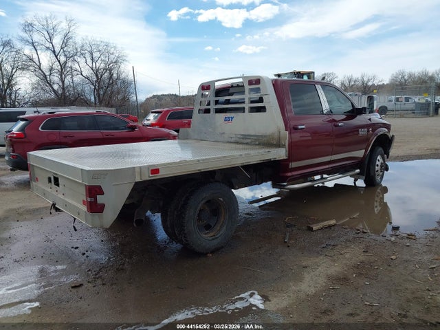 44154292 :رقم المزاد ، 3C63RRJL4JG154795 vin ، 2018 Ram 3500 Laramie  4x4 8' Box مزاد بيع