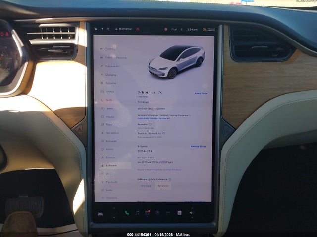 Aukcja sprzedaży 2020 Tesla Model X Long Range Dual Motor All-wheel Drive/long Range Plus Dual Motor All-wheel Drive, vin: 5YJXCBE21LF228901, numer aukcji: 44154361