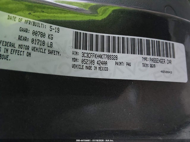 2019 FIAT 500 3C3CFFKH4KT789328 Photo 8