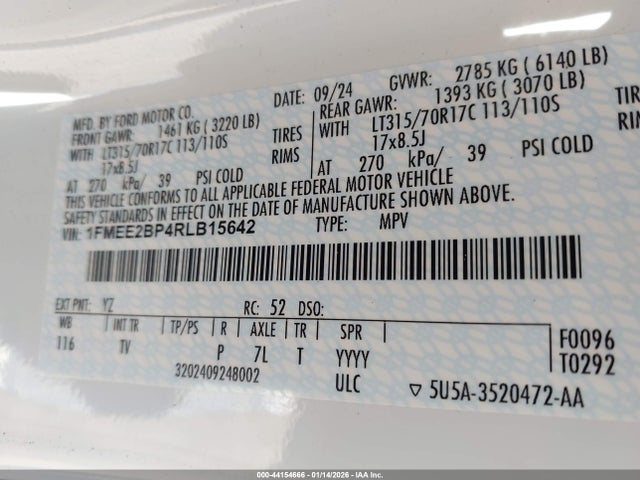 2024 FORD BRONCO 1FMEE2BP4RLB15642 Photo 8