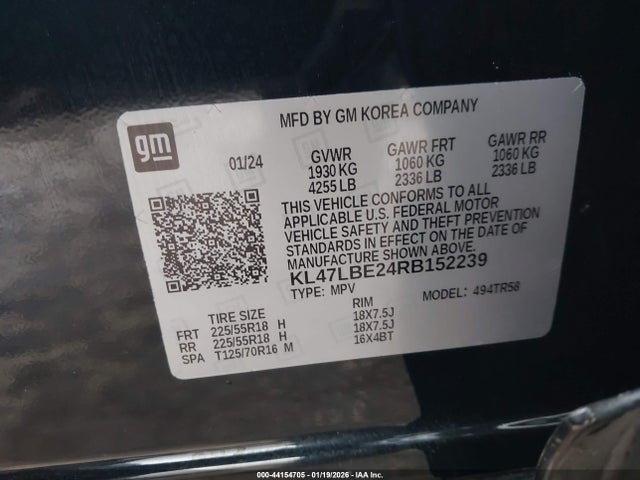 2024 BUICK ENVISTA KL47LBE24RB152239 Photo 8