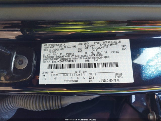 1FTEW3K58RFB86931 Ford F-150 Xlt