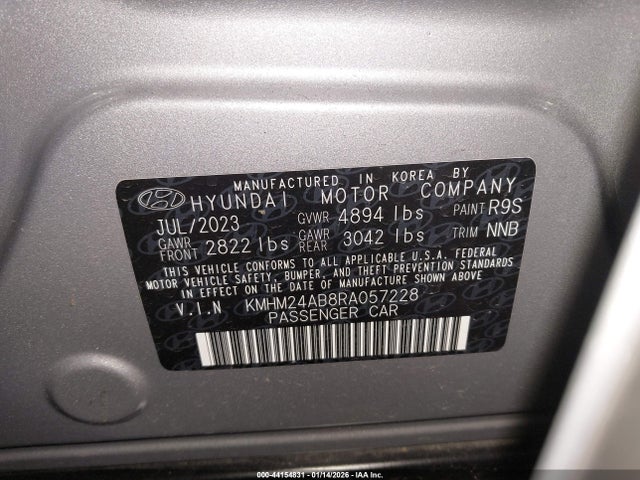 2024 HYUNDAI IONIQ 6 KMHM24AB8RA057228 Photo 8