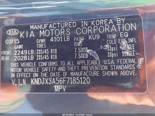 KNDJX3A56F7185120 KIA Soul !