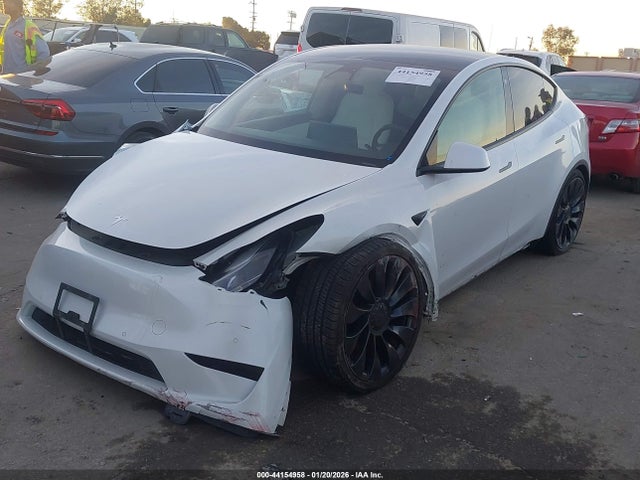 Aukcja sprzedaży 2022 Tesla Model Y Performance Dual Motor All-wheel Drive, vin: 7SAYGDEF9NF492672, numer aukcji: 44154958