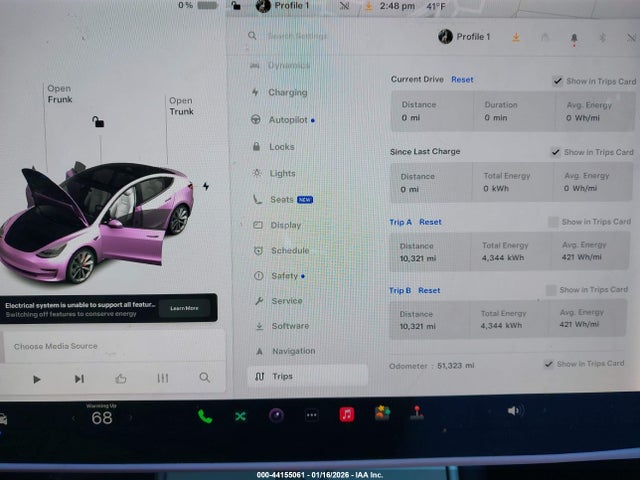 2019 TESLA MODEL 3 5YJ3E1EBXKF440343 Photo 6