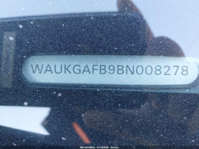 2011 AUDI A6 WAUKGAFB9BN008278 Photo 8