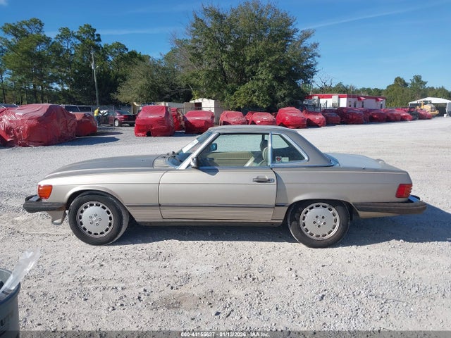 44155627 :رقم المزاد ، WDBBA48D2KA092325 vin ، 1989 Mercedes-benz 560 Sl مزاد بيع
