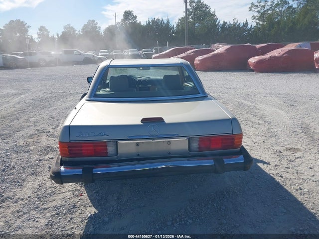 44155627 :رقم المزاد ، WDBBA48D2KA092325 vin ، 1989 Mercedes-benz 560 Sl مزاد بيع