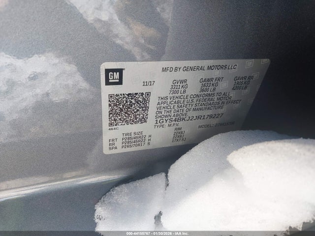 2018 CADILLAC ESCALADE 1GYS4BKJ2JR179227 Photo 8