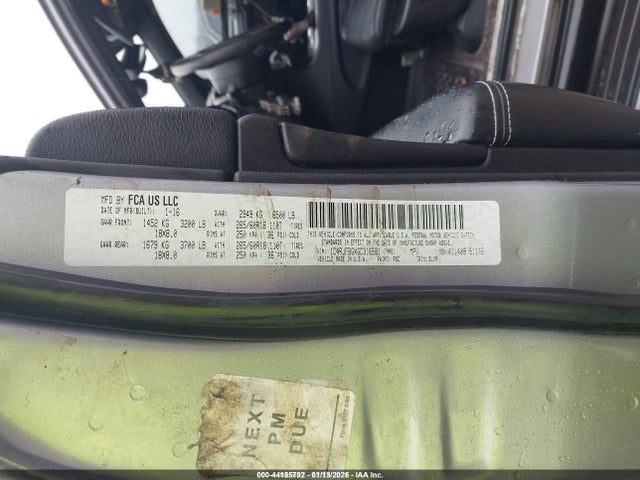 Продажа на аукционе авто 2016 Jeep Grand Cherokee Limited, vin: 1C4RJFBGXGC316581, номер лота: 44155792