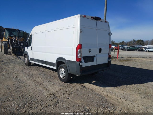 3C6TRVDG0JE139231 RAM Promaster 2500 High Roof 159 Wb