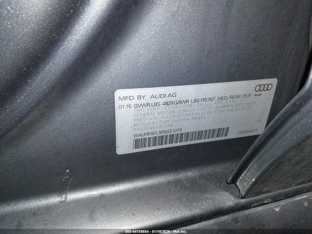 2015 AUDI A4 WAUHFAFL3FN031079 Photo 8